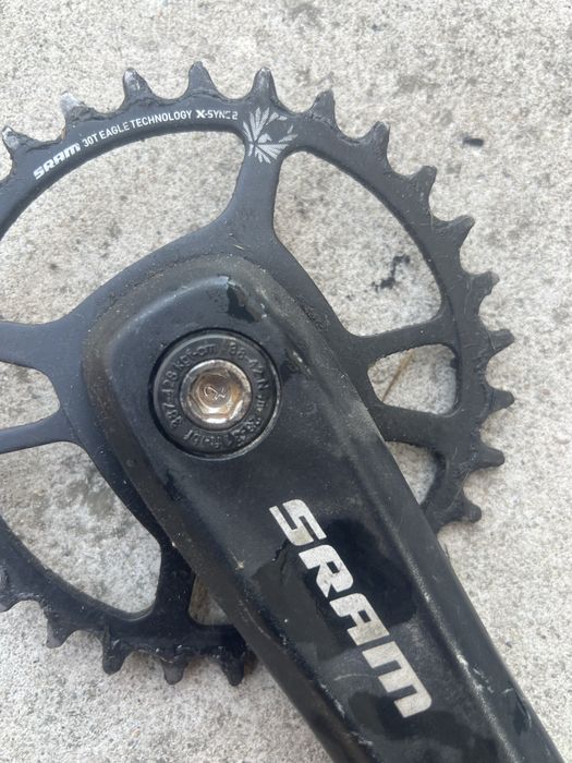 braț de angrenaj dreapta (cu foaie) model SRAM SX Eagle PowerSpline.