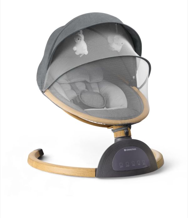 Електрическа люлка KikkaBoo Ashlee, Light Grey
