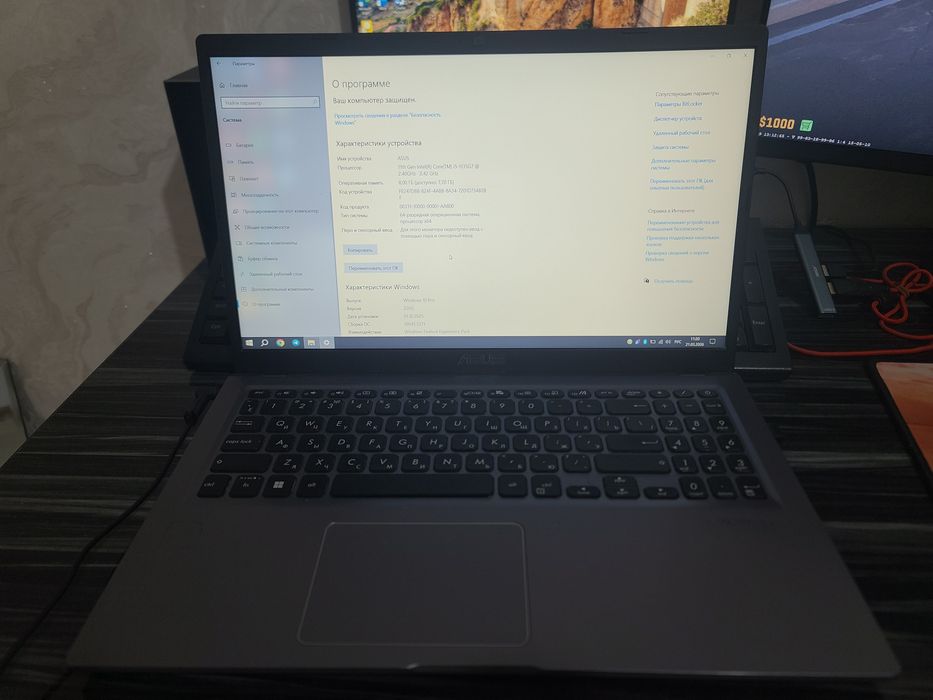 Asus noutbook 11th core i5-1135G7