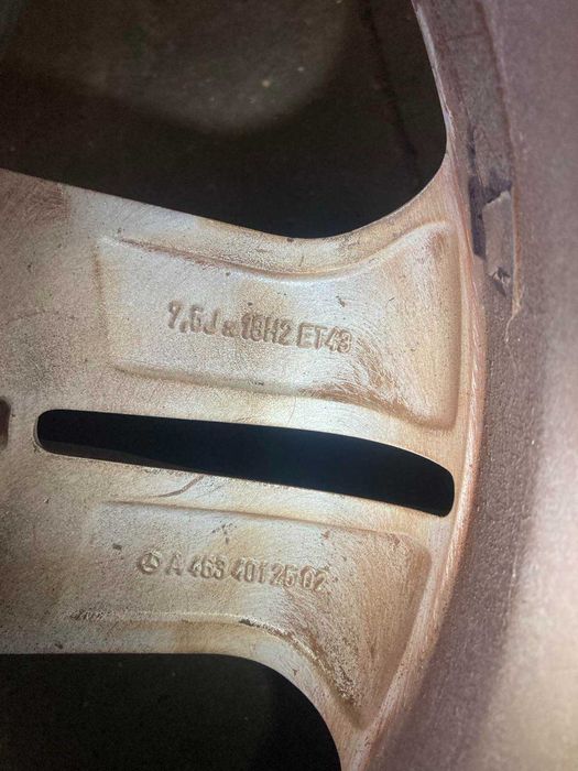 Оригинални джанти  за G класа W463 с гуми - модел 2014