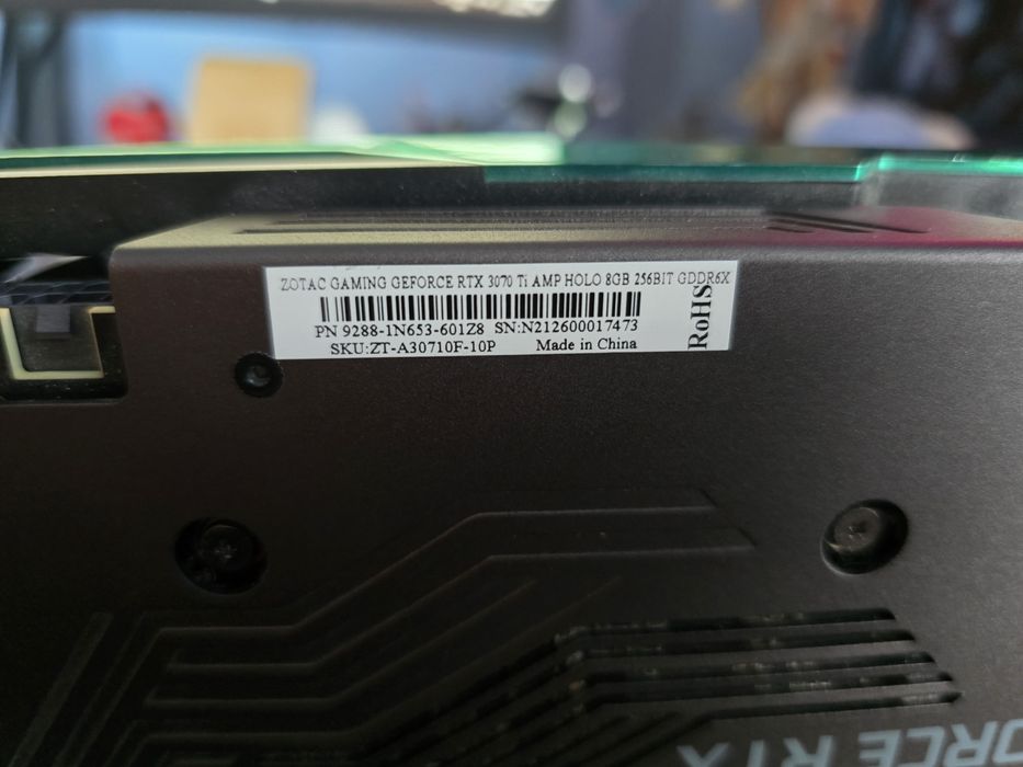 Zotac AMP Halo Geforce RTX 3070 ti... Nvidia, Radeon 3080, 3090, Rx,
