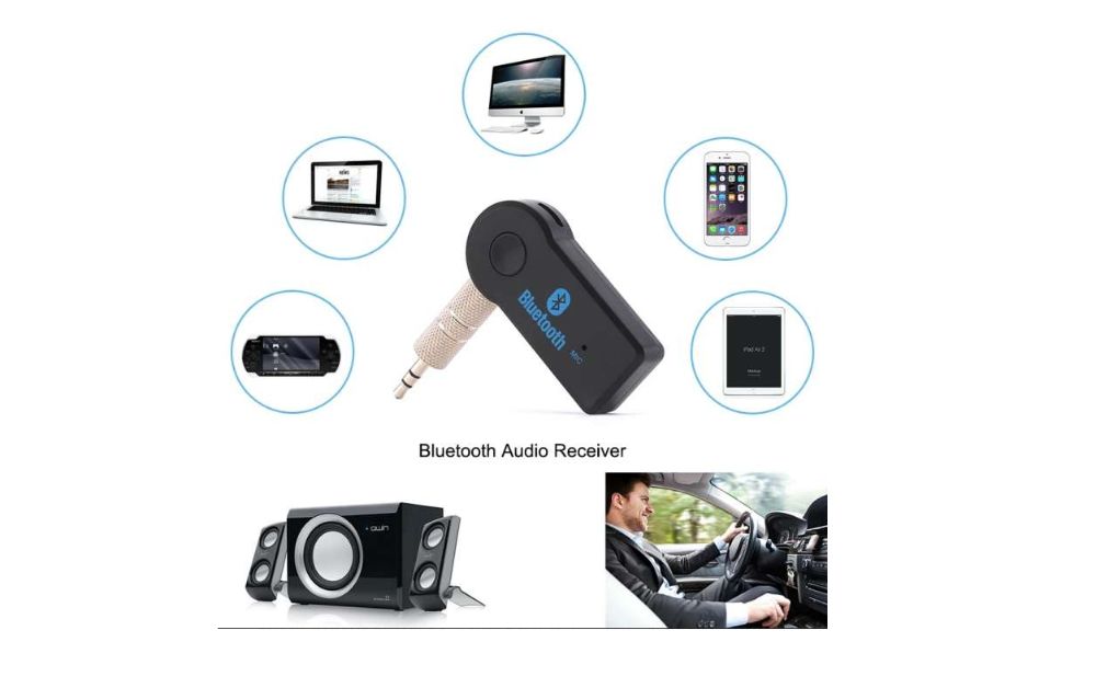 Receptor bluetooth auto 3.55mm - Conectare bluetooth