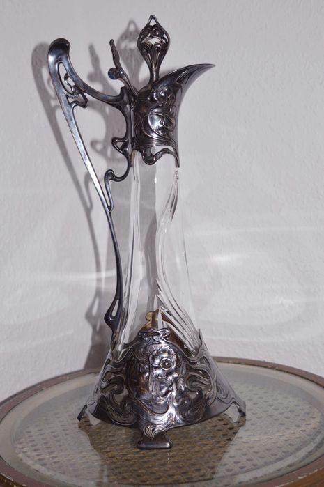 КАНИЧКА-СРЕБЪРНА  ЗА ВИНО СТИЛ СЕЦИСИОН