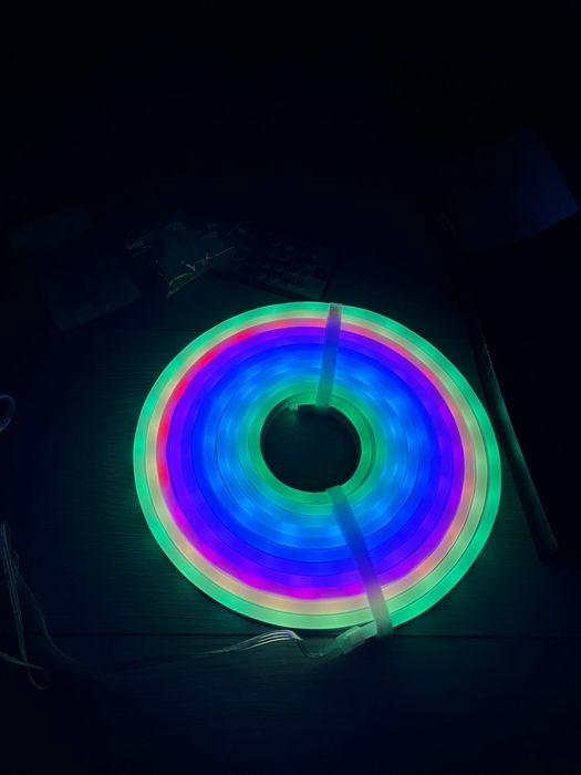 Banda Led RGB IC 5M pe usb si telecomanda wireless