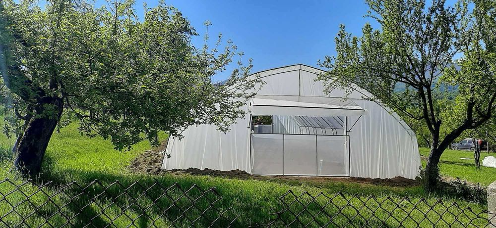 ОРАНЖЕРИИ -Българско производство,”Тунелен тип”-6м ширина оранжерия