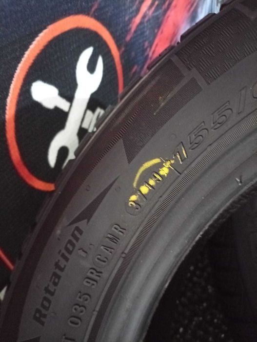 155 65 14 DUNLOP  FULDA