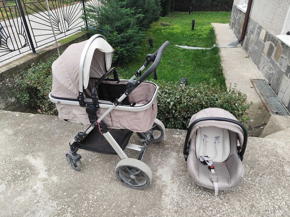 Детска комбинирана количка Хавана+детско столче за кола Хавана