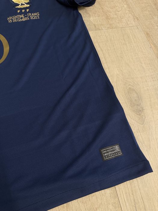 Tricou de fotbal France Franta nationala finala vs Agentina 2022 world cup  marime L