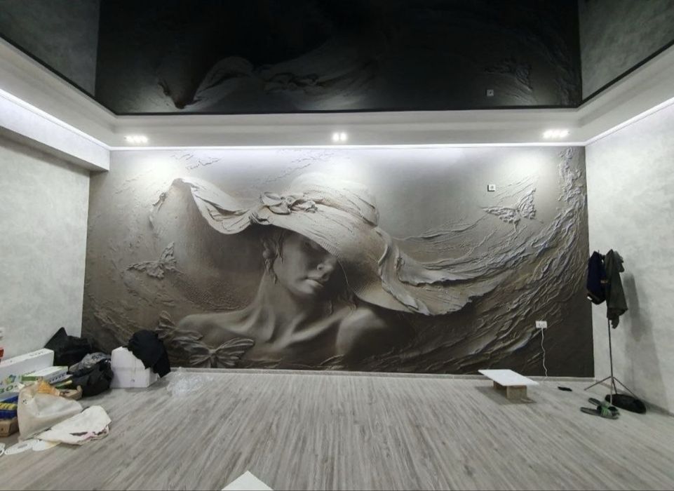 3D фотообои  бесшовные 7$ акция