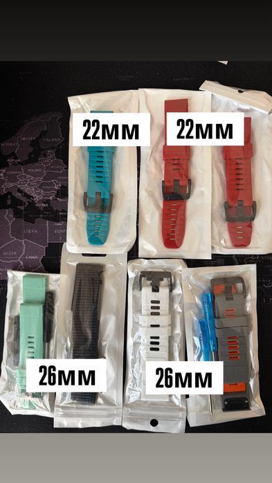 Ремешки для GARMIN