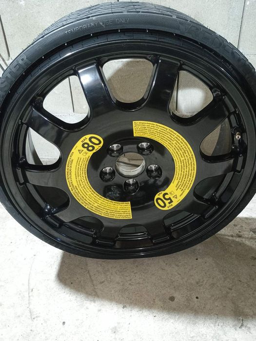 резервна гума патерица за ауди и мерцедес 15,16,17,18,19 и 20 цола