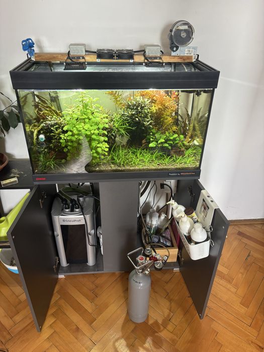 Acvariu complet Eheim vivaline 126 led cu mobila