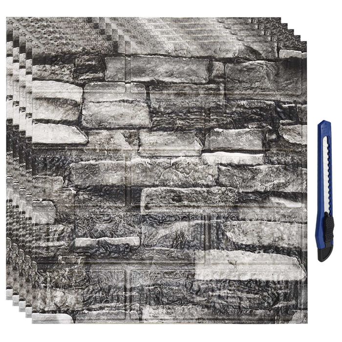 Самозалепващи тапети за стена, тип панели