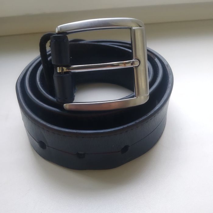 Ремень кожаный 110 см на 3.5 см