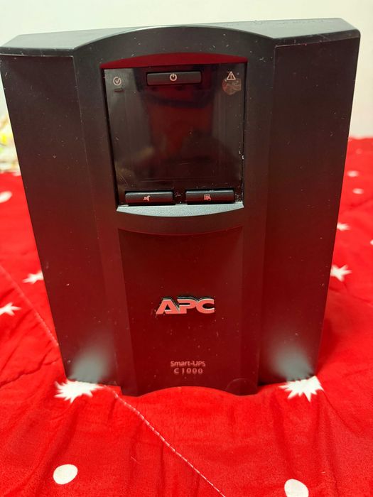ups apc smart ups c1000 1000va fuctional pt pc centrala server ups apc