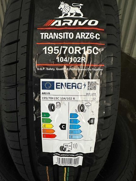 Нови летни бусови гуми ARIVO TRANSITO 195/70R15C 104/102R НОВ DOТ
