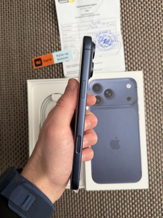 НОВ! 256Gb *ЛИЗИНГ* iPhone 17 Pro Max Deep Blue / 24М ГАРАНЦИЯ