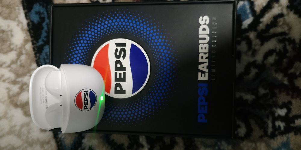 Pepsi simsiz naushnik aksiyada yutilgan yangi ishlatilmagan