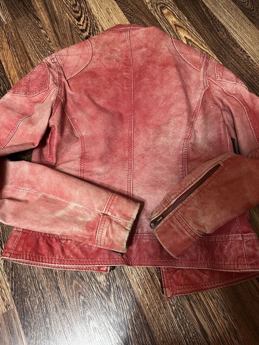 Geaca imitatie de piele marime s