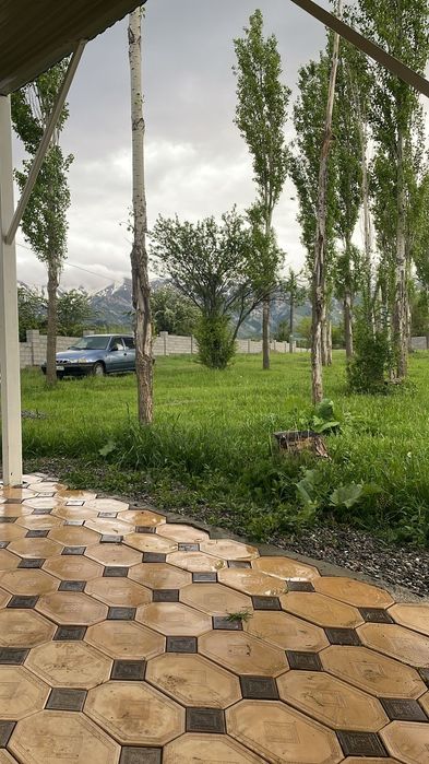 Участок с домиком