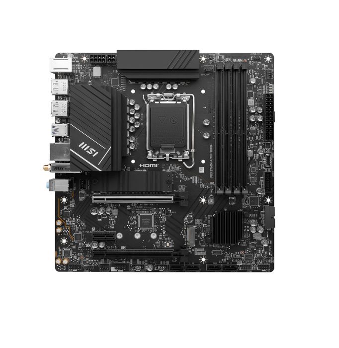 ! Материнская плата MB MSI PRO B760M-A WIFI DDR4 | Цена с НДС