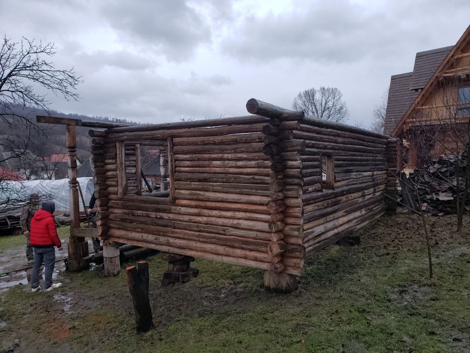 Cabana lemn rotund 7x5