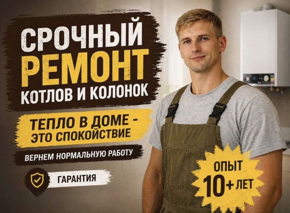 Ремонт колонок Ремонт Котлов котел кател