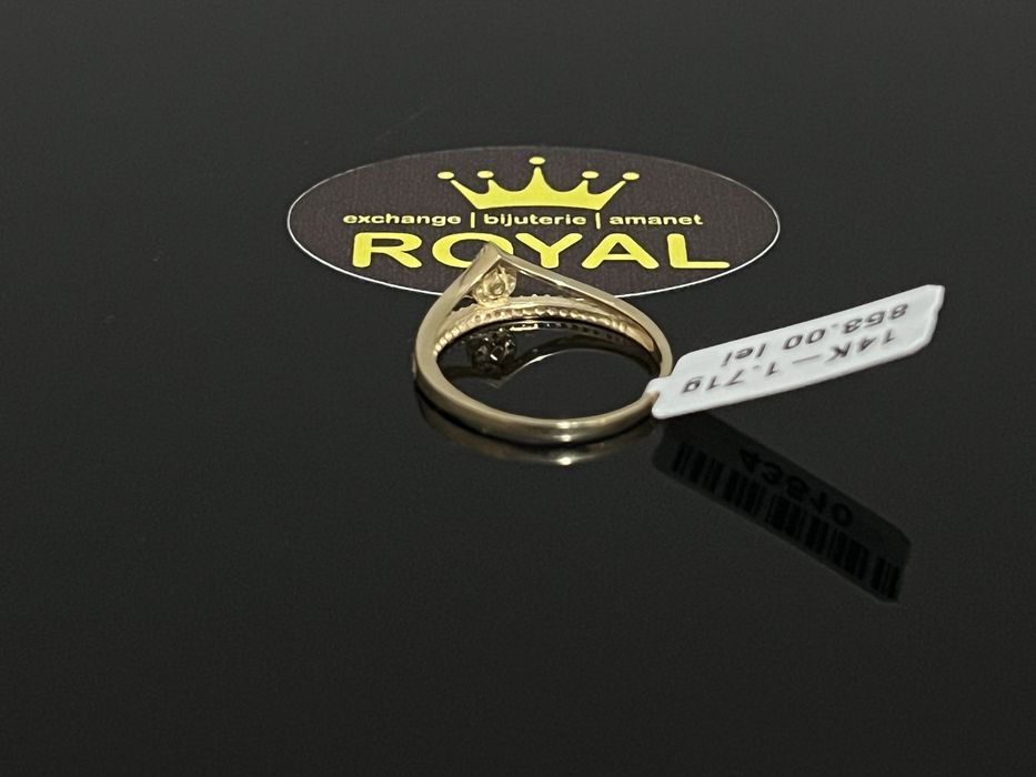Bijuteria Royal CB : Inel dama aur 14k 1,71 grame