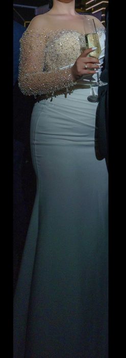 Rochie de mireasa cu trena detasabila