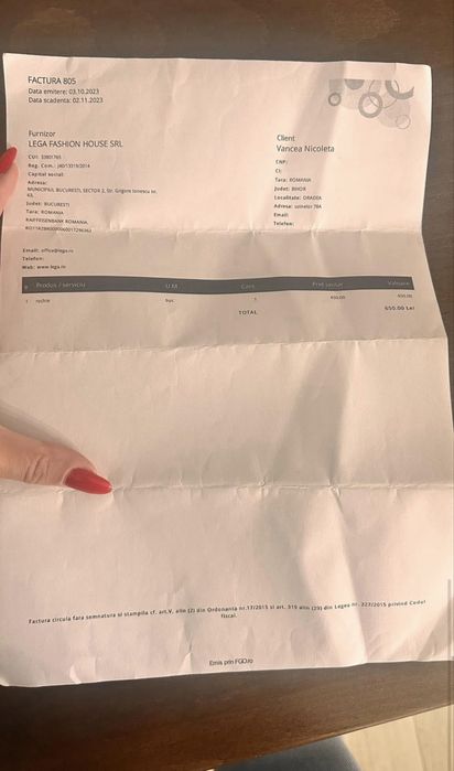 Vand compleu editie limitata