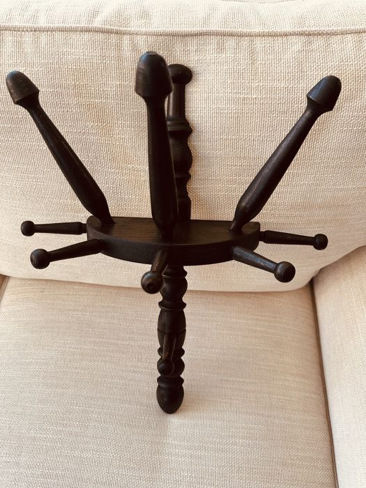 Антична датска дървена закачалка – масив, ок. 1900 г.