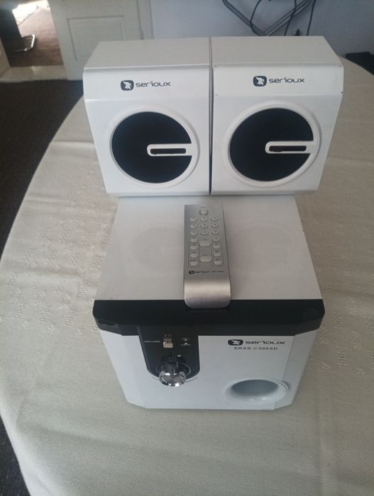 Sistem audio 2.1 cu usb si telecomanda