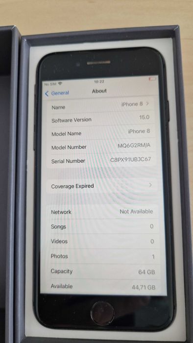 Telefon iPhone 8, 64GB, Black