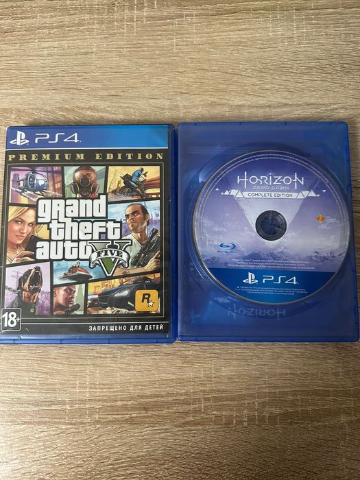 Диски на Playstation 4