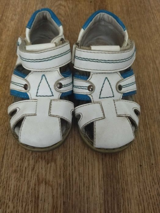 Сандали 14 см кожа