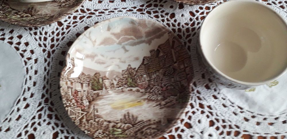 Set de cafea/ceai portelan englezesc Johnson  Bros 6 persoane