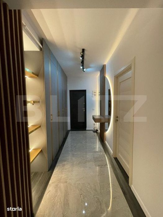 Apartament modern 3 camere, 59 mp, decomandat, bloc nou, zona Zamca