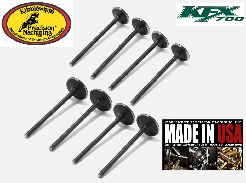 НОВИ Клапани Kibblewhite за Kawasaki KFX700 КVF750 Made in USA