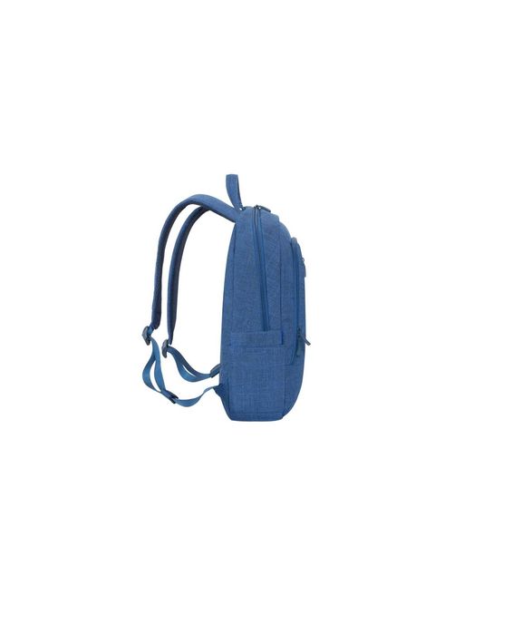 ^Рюкзак RIVACASE 7560 blue Laptop Canvas Backpack 15.6" / 6