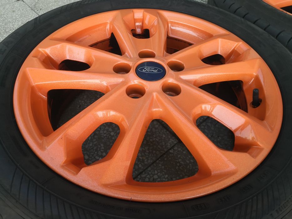 5х108 Форд торнео Ford torneo 5x108 17 цола джанти с датчици гуми 205 55 17 Goodyear