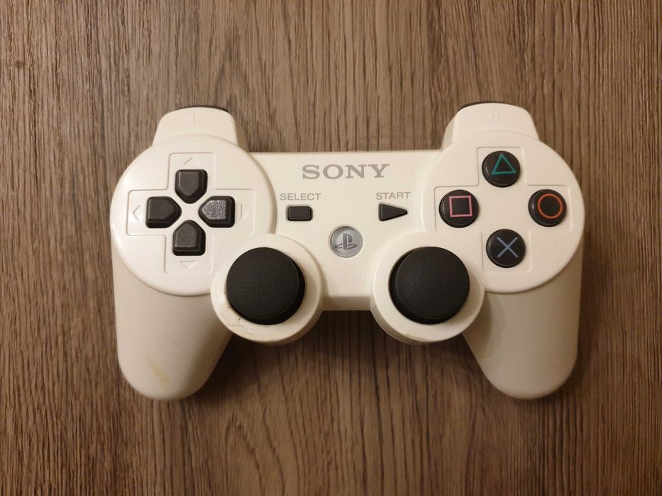 Controller (maneta) Dualshock 3 Ceramic White pt PlayStation 3 (PS3)