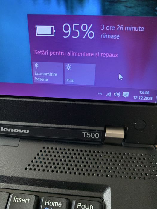 Laptop Lenovo ThinkPad,Display 15,4 led,Windows 10,4gb ram,baterie ok.