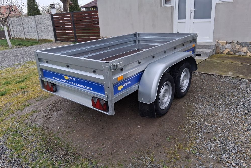 De Vânzare Remorcă Nou 2 AXE Cat  B  CARTE  INDENTITATE / RAR CIV