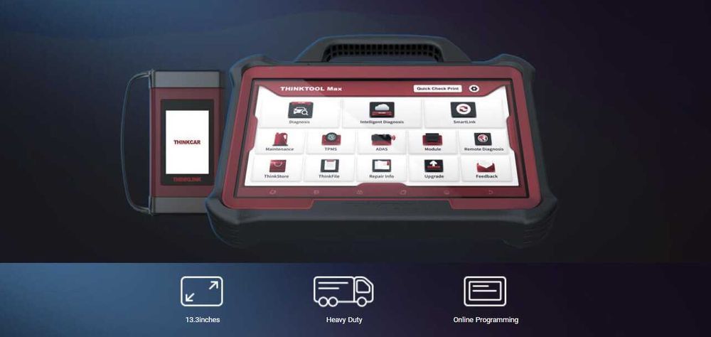 Thinktool MAX професионален уред за диагностика, български език