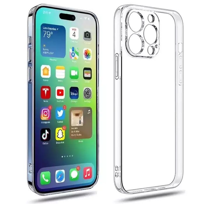Iphone 15/16E/16/17 PRO MAX AIR Husa Silicon Folie Sticla 6D Privacy
