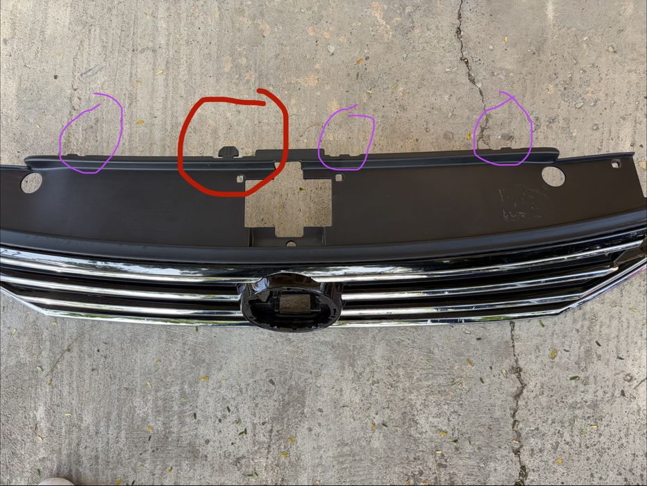 Grila radiator Vw Passat B8 Facelift 2021
