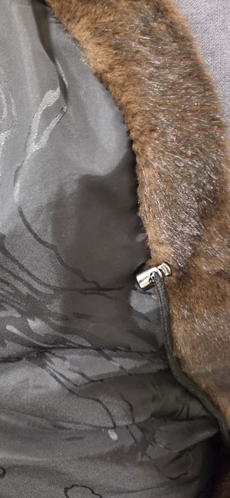 Разкошно палто с косъм