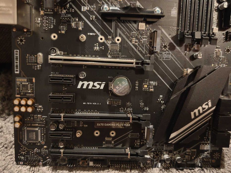 Дънна платка MSI X470 GAMING PLUS MAX, s. AM4, AMD X470