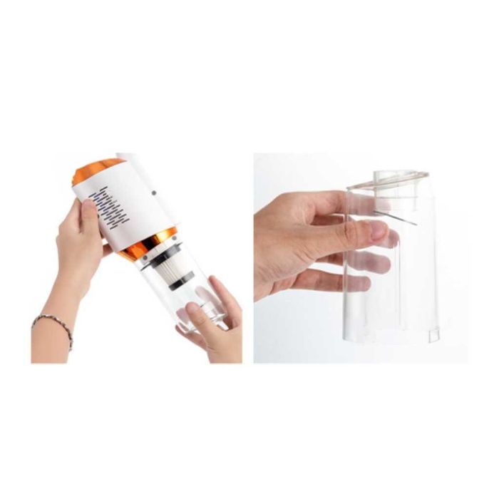 Акумулаторна домакинска ръчна прахосмукачка с 5 накрайника