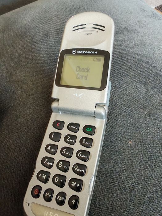 Telefon de colecție retro Motorola Kramer , husă, încărcător